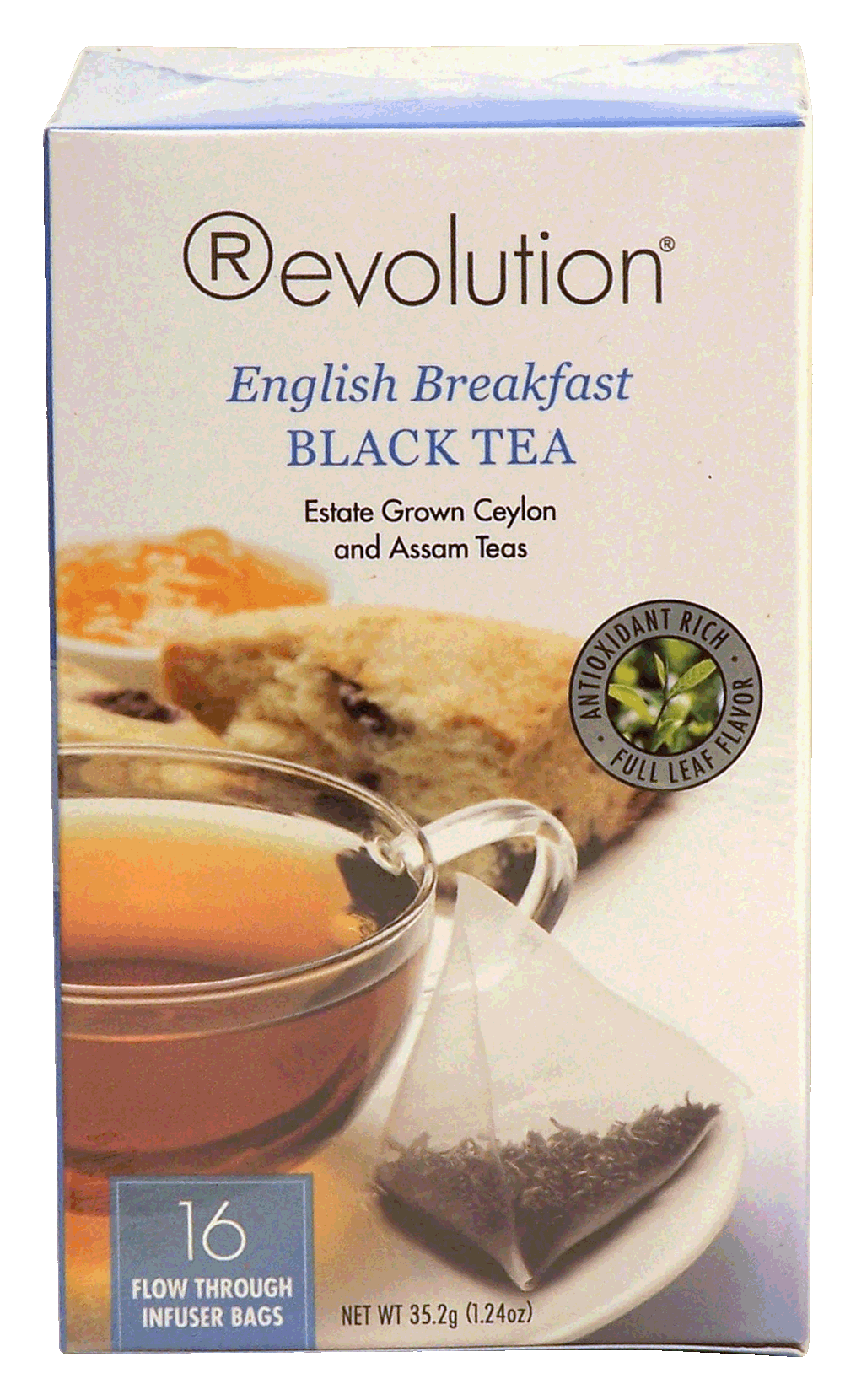 Revolution  english breakfast black tea, 16-bags Full-Size Picture